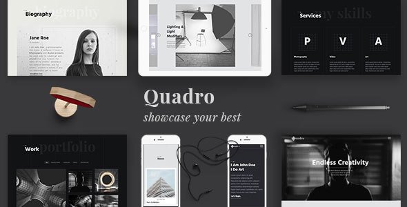 Quadro | Responsive Multi-Purpose Template
           TFx