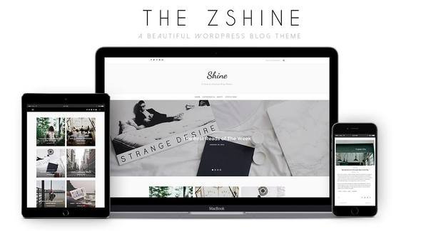ShineBlog - A Responsive WordPress Blog Theme
           TFx
