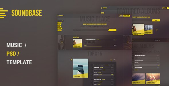 Soundbase PSD Template
           TFx