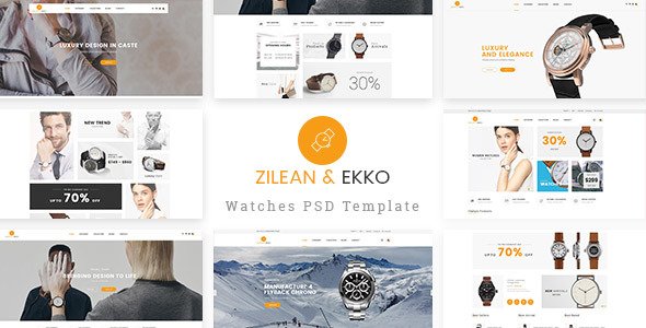 St Luxury Watch PSD Template
           TFx