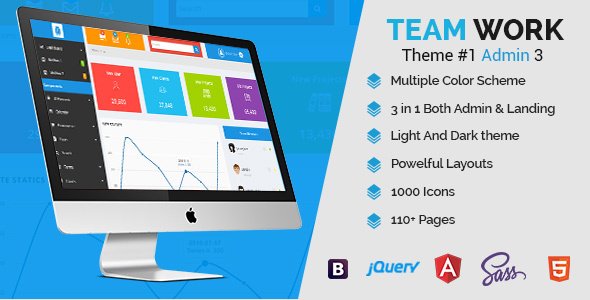 Teamwork - Responsive Angular Admin App
           TFx
