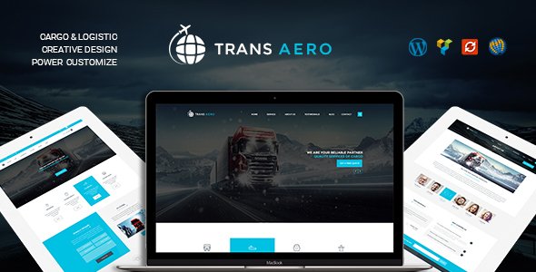 TransAero - Transport & Logistics WordPress Theme
           TFx