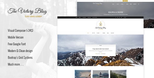 Victory - A Responsive WordPress Blog Theme
           TFx