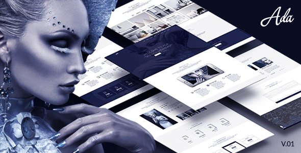 Ada - One Page PSD Template
           TFx