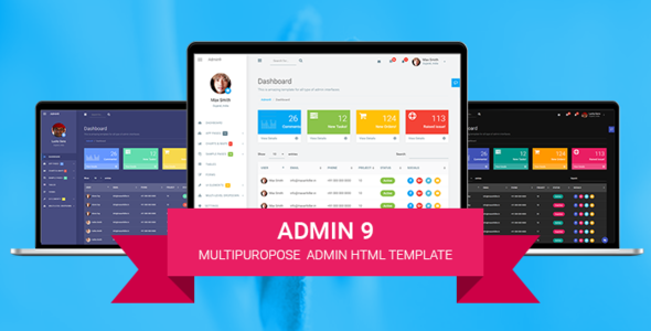 Admin9 | Responsive admin HTML Bootstrap template
           TFx
