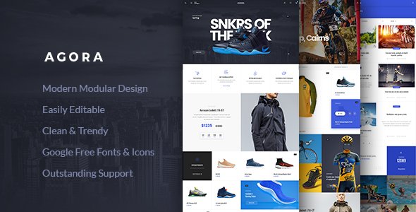 Agora - AJAX WooCommerce Theme
           TFx