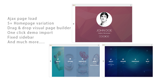 Alamgir - Ajax CV/Resume Theme
           TFx