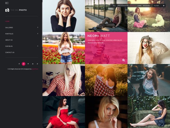 Digi Studio PSD Template for Photography
           TFx