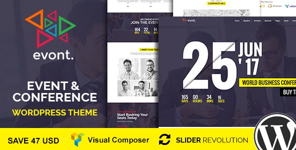 Evont - Event & Conference WordPress Theme
           TFx
