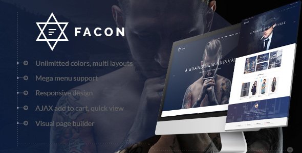 Facon - Fashion Responsive WordPress Theme
           TFx