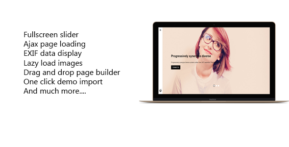 Fotogruf - Ajax Powered Photography Theme
           TFx
