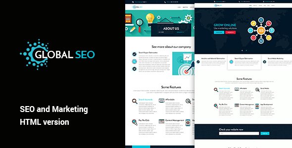 GLOBAL SEO - Marketing and SEO HTML Template
           TFx