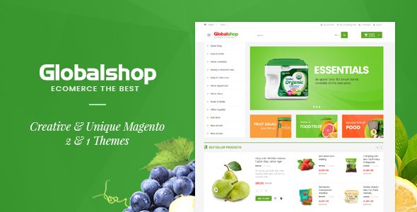 Global Market Magento 2 Template
           TFx