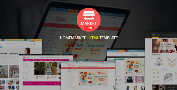 Home Market | Creative - Modern - Flexible Responsive eCommerce  HTML Template
           TFx