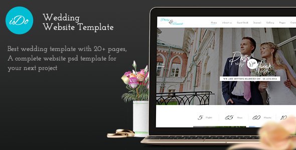 I Do - PSD Wedding Template
           TFx