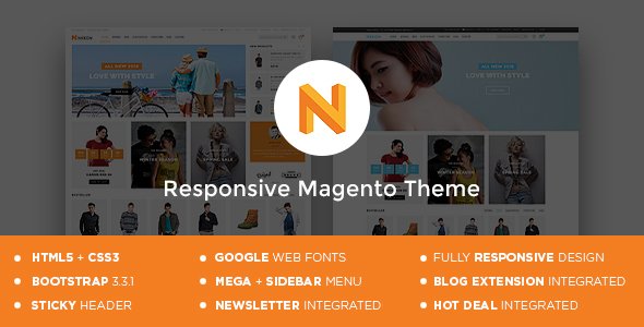 Nexon - Magento Responsive Theme
           TFx