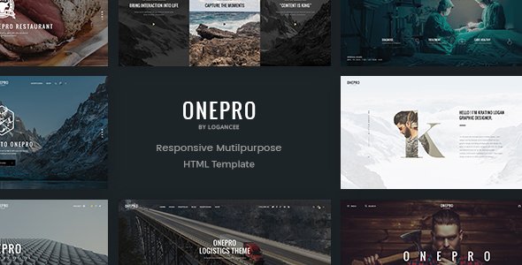 OnePro - Creative Multipurpose HTML5 Template
           TFx