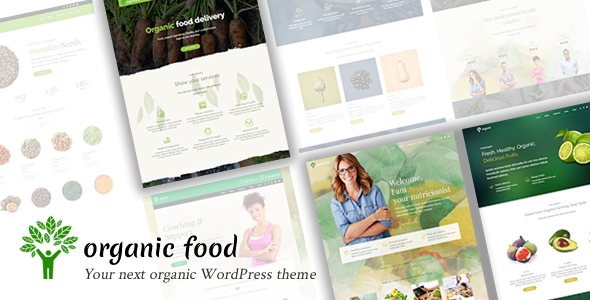 Organic Food - Nutritionist & Food WordPress Theme
           TFx