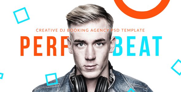 PerfectBeat - Creative DJ Booking Agency PSD Template
           TFx
