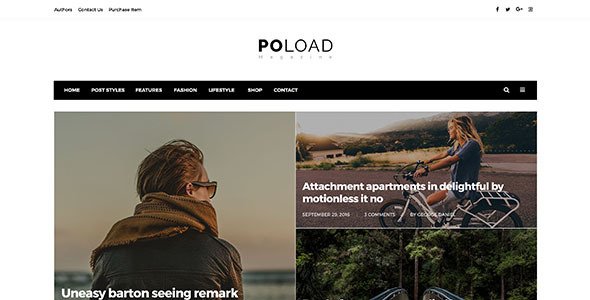 Poload Multipurpose Magazine Psd
           TFx