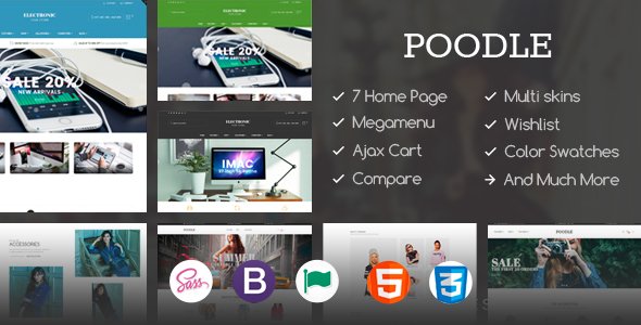 Poodle - Responsive Shopify Template
           TFx