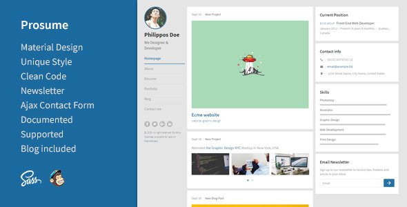 Prosume - Virtual Business Card
           TFx