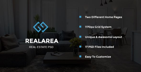 RealArea - Real Estate PSD Template
           TFx