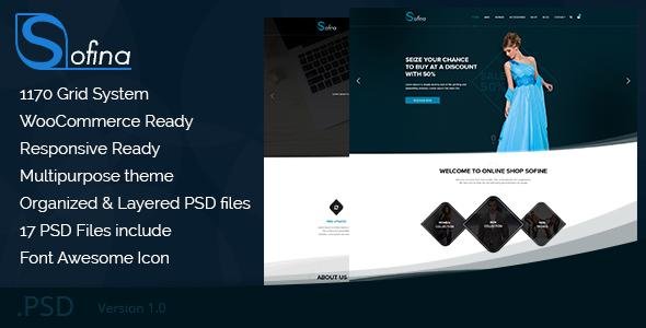 Sofine -  Multipurpose business PSD Template
           TFx