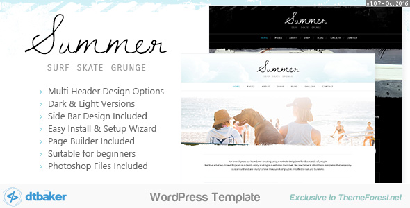 Summer Blog - Surf Beach Grunge
           TFx