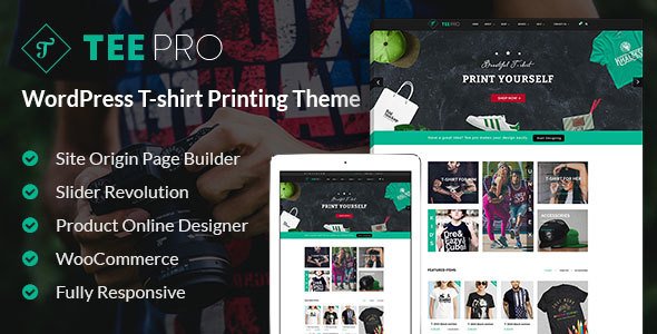T-shirt Responsive WordPress Theme
           TFx