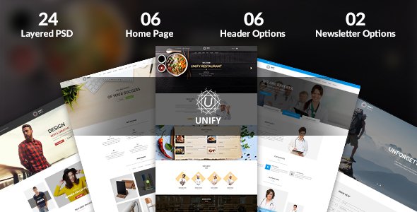 Unify - Multipurpose PSD Template
           TFx