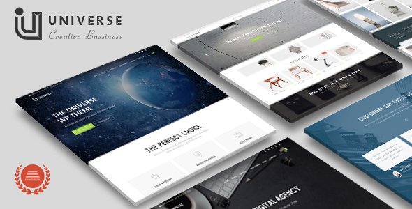 Universe - Responsive MultiPurpose Creative Business WordPress Theme
           TFx