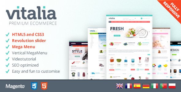 Vitalia - Premium Magento 2 Theme
           TFx