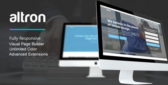 Altron - Multi-Purpose Landing Page WordPress Theme
           TFx