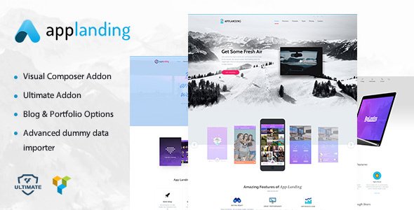 AppLanding | Multipurpose & Flexible Landing WordPress Theme
           TFx