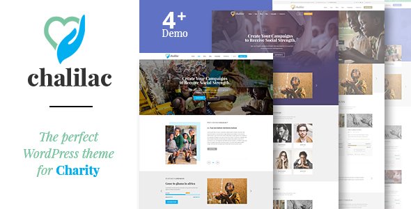 Chalilac - WordPress Charity Theme
           TFx