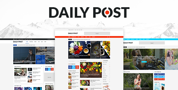 DailyPost - Multi-Purpose Magazine PSD Template
           TFx