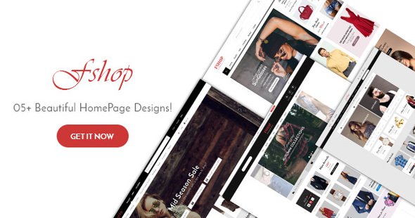 FShop - Fashion/Clothing eCommerce PSD Template
           TFx
