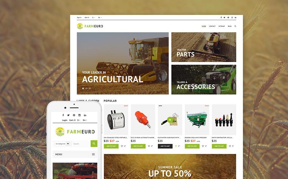 FarmEuro - Agricultural Responsive PrestaShop Theme TMT