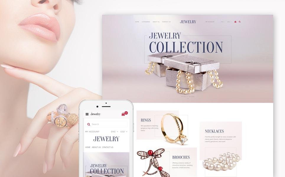 Jewelry Responsive OpenCart Template TMT