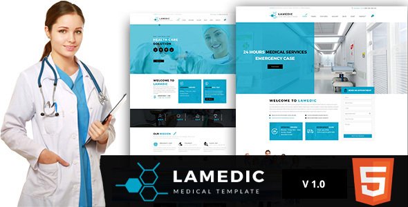 Lamadic - Health & Medical HTML Template
           TFx