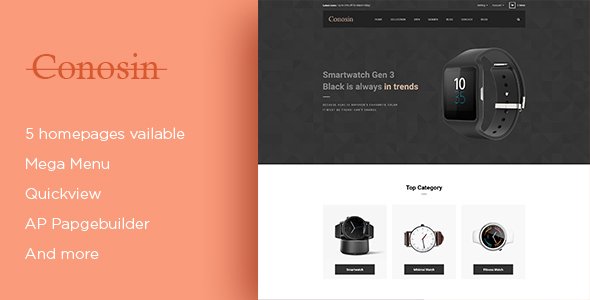 Leo Conosin Responsive Prestashop Theme
           TFx