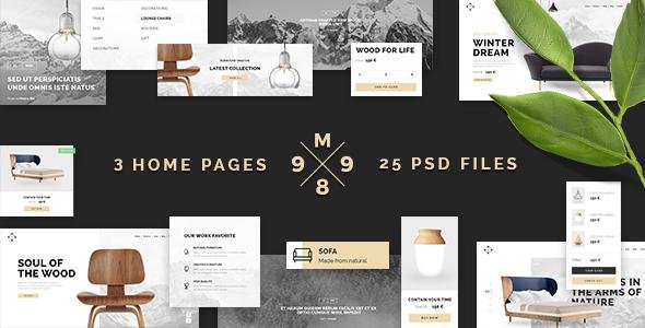 M989 | Ecommere  PSD Template
           TFx