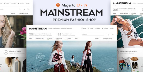 Mainstream - Responsive Magento Theme
           TFx