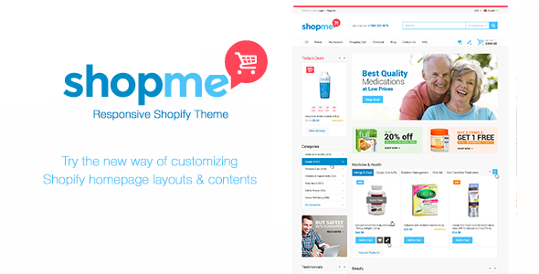 Medical Shopify Theme - Shopme
           TFx