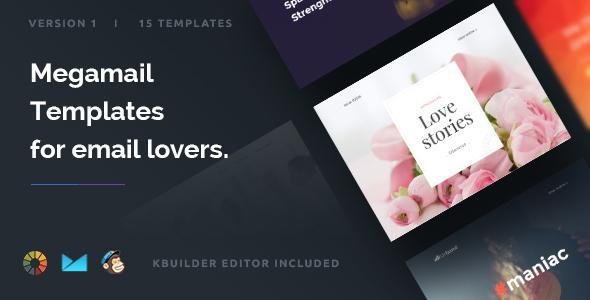 Megamail - 10 Email Templates Set + Kbuilder 1.2
           TFx