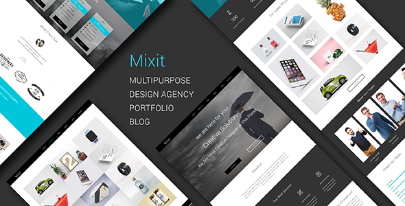 Mixit_Responsive Multipurpose One Page Muse Template
           TFx