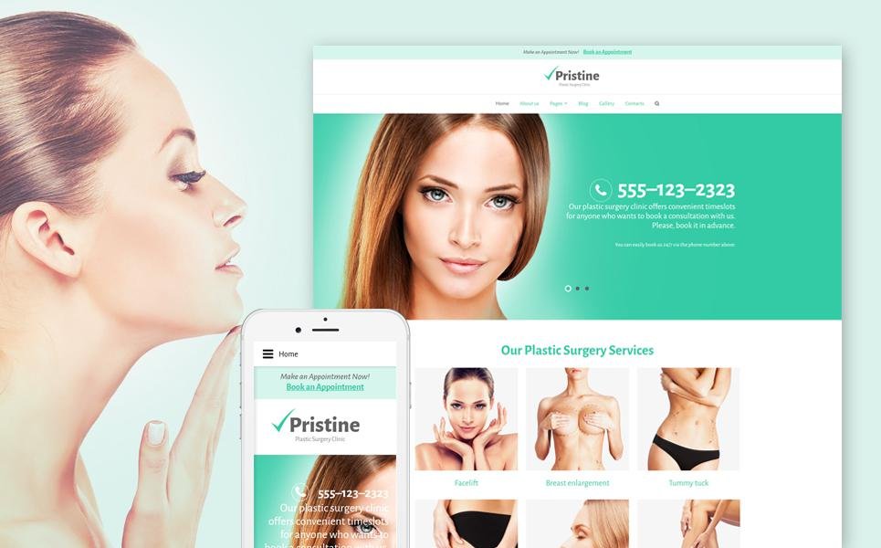 Plastic Surgery Responsive Joomla Template TMT