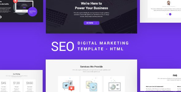 SEO - Digital Marketing Template
           TFx