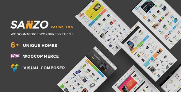 Sanzo | Responsive WooCommerce WordPress Theme
           TFx